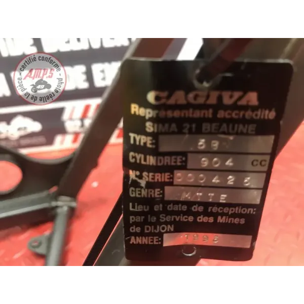 Cadre avec carte grise Cagiva Elefant 900 1993 à 1996