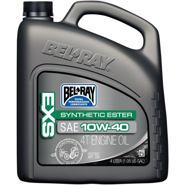 BEL-RAY HUILE 4T SYN EXS 10W40 4L 