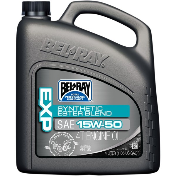 BEL-RAY HUILE EXP BLEND 4T 15W-50 4L 