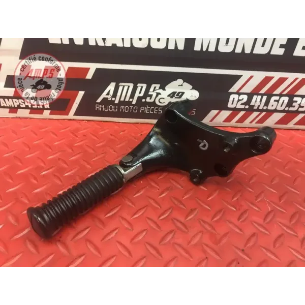 Platine repose pied passager droite Harley-Davidson XL 883 R Sportster 2001 à 2015