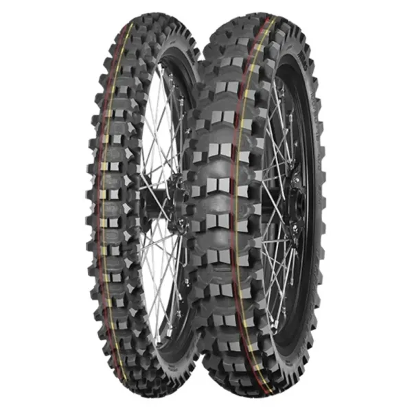 Pneu MITAS TERRA FORCE-MX SM 100/90-19 NHS 57M TT SOFT TO MEDIUM RED YELLOW