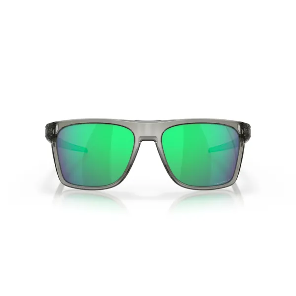 Lunettes de soleil OAKLEY Leffingwell Grey Ink - verres Prizm Jade Polarized
