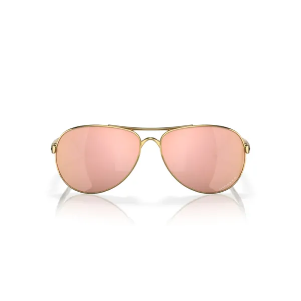 Lunettes de soleil OAKLEY Feedback Polished Gold - verres Prizm rose gold polarized