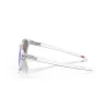 Lunettes de soleil OAKLEY Latch Matte Clear - verres Prizm Sapphire Polarized