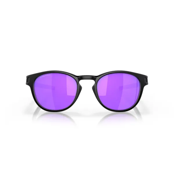 Lunettes de soleil OAKLEY Latch Matte Black - verres Prizm Violet