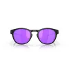 Lunettes de soleil OAKLEY Latch Matte Black - verres Prizm Violet