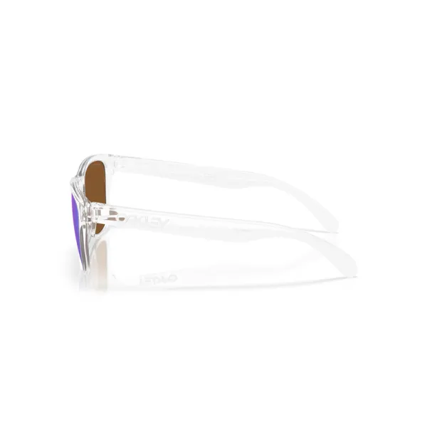 Lunettes de soleil OAKLEY Frogskins S Polished Clear - verres Prizm Violet