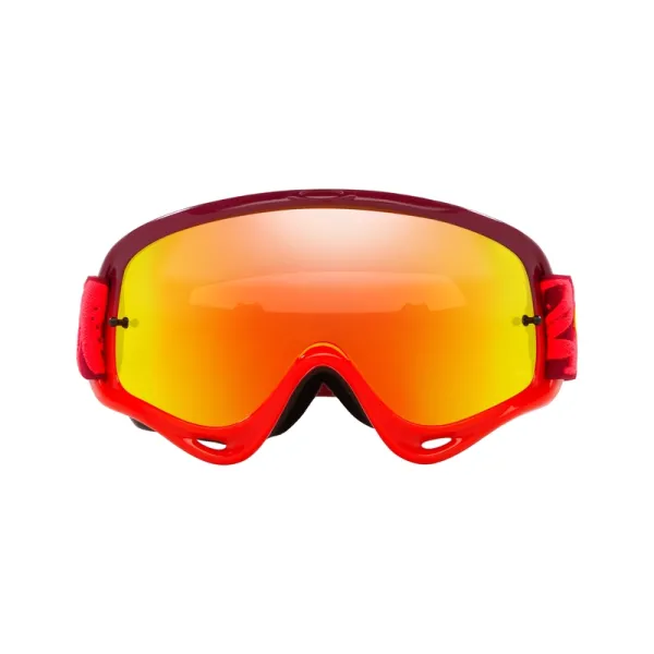 Masque OAKLEY O Frame MX - TLD Painted Red écran Fire Iridium