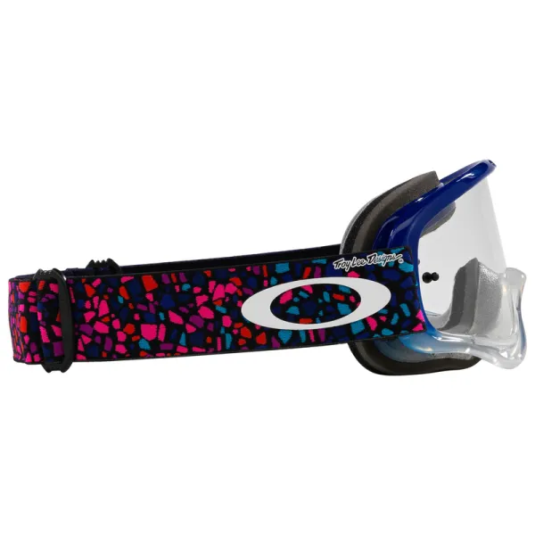 Masque OAKLEY O Frame MX TLD Tessel Blue - Écran clair
