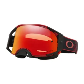 Masque OAKLEY Airbrake MX - Red Motion écran Prizm MX Torch Iridium