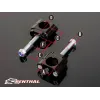 Pontets de guidon RENTHAL 36Tech Ø36mm Offset +5mm Fatbar®36