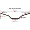 Guidon RENTHAL Street Fatbar 848