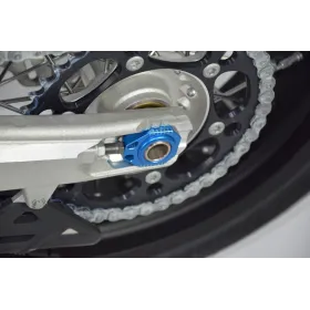 Tendeur de chaîne SCAR bleu KTM/Husqvarna