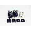Pontets de guidon SCAR Ø28.6mm +35 à 50mm pour té de fourche origine KTM/HVA/BETA/SHERCO