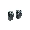 Pontets de guidon SCAR Ø28.6mm +35 à 50mm pour té de fourche origine KTM/HVA/BETA/SHERCO