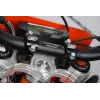 Pontets de guidon SCAR Ø28.6mm +35 à 50mm pour té de fourche origine KTM/HVA/BETA/SHERCO