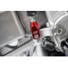 Chape de réglage de frein arrière SCAR alu rouge Honda