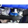 Ecrou de colonne de direction SCAR bleu Yamaha YZ80/85