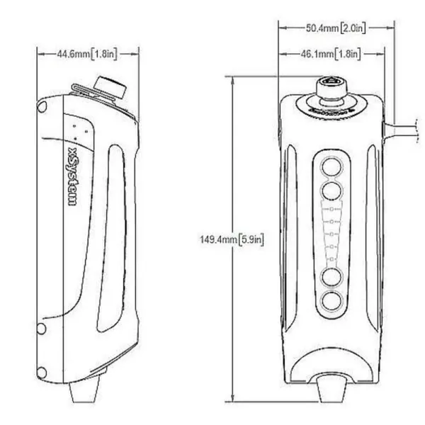 Réservoir avec pompe SCOTTOILER xSystem 2.0