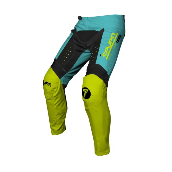 Pantalon SEVEN Vox Aperture junior - jaune fluo/bleu
