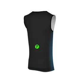 Surmaillot SEVEN Zero Dissolve junior - bleu foncé/noir