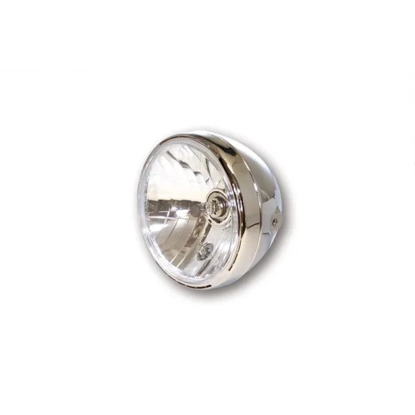 Phare SHIN YO Reno 2 7" chrome verre clair