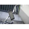 Pack Complet SP-CONNECT Moto Bundle fixé sur rétroviseur Samsung S9+/S8+