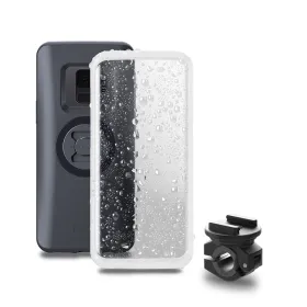 Pack Complet SP-CONNECT Moto Bundle fixé sur rétroviseur Samsung S9/S8