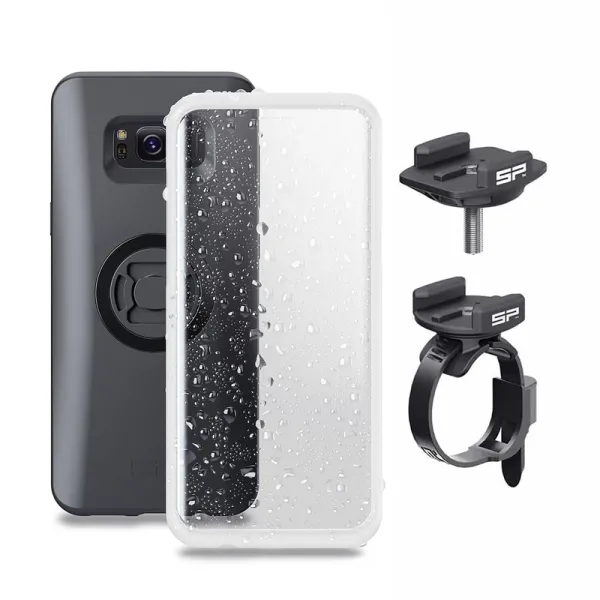 Pack complet SP-CONNECT Bike Bundle fixé sur guidon ou potence Samsung S8+