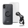 Pack complet SP-CONNECT Bike Bundle fixé sur guidon ou potence iPhone XS Max