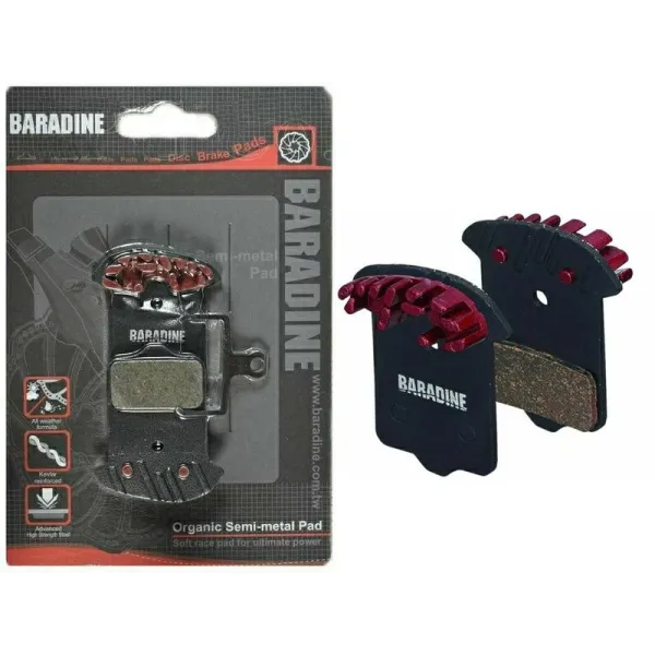 Plaquette de frein V BIKE avid / sram ventilées organique