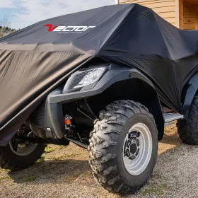 Housse de protection extérieure VECTOR pour quad - noir - XL