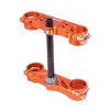 Té de fourche XTRIG Rocs Tech Offset 22 mm - orange KTM SX50