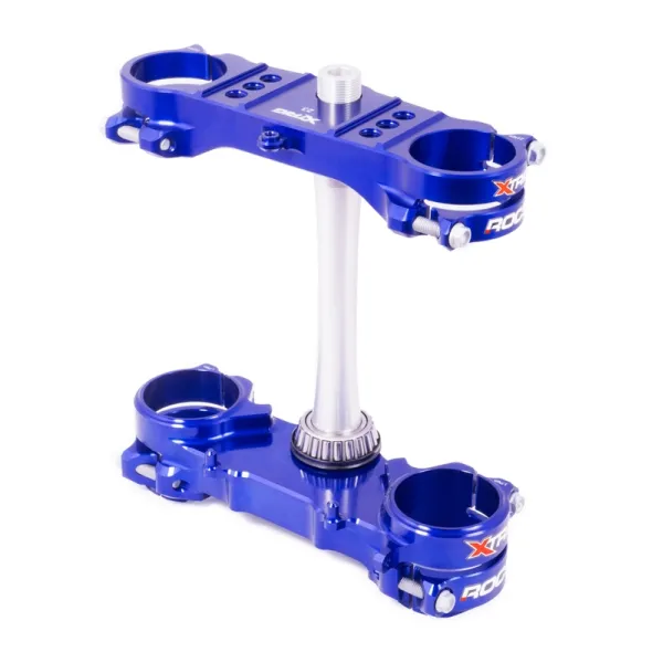 Té de fourche Rocs X-Trig bleu Kawasaki KX250F/450F