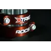 Té de fourche XTRIG Rocs Tech rouge offset 22,5mm