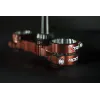 Té de fourche XTRIG Rocs Tech rouge offset 22,5mm