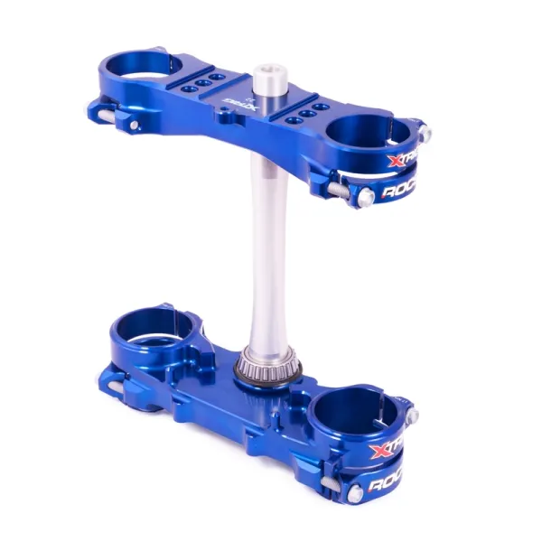 Té de fourche Rocs X-Trig bleu Yamaha YZ250F/YZ450F