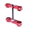 Té de fourche XTRIG Rocs Offset 14mm PHDS rouge Husqvarna TC85