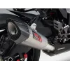 Silencieux YOSHIMURA R-11 finition satin/casquette carbone Suzuki Katana