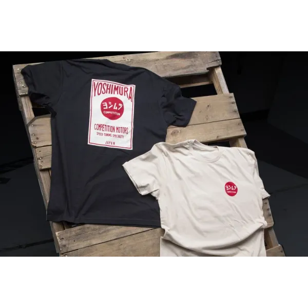 T-Shirt YOSHIMURA Competition Motors - noir