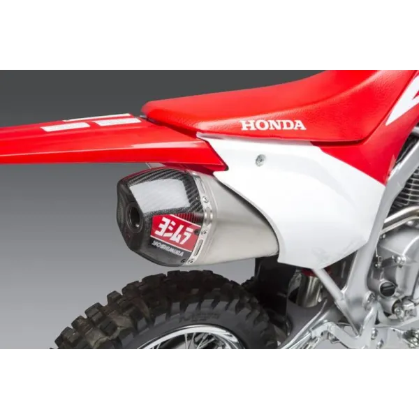 Ligne complète YOSHIMURA RS-12 Signature Series titane/inox/carbone - Honda CRF250R