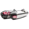 Silencieux double YOSHIMURA RS-9T Signature Series inox/casquette carbone Honda CRF250R