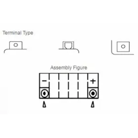 Batterie YUASA Sans entretien avec pack acide - YTX7L-BS
