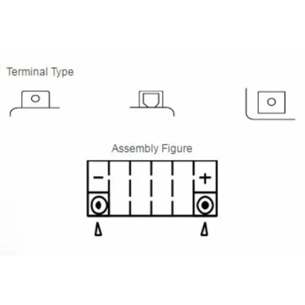 Batterie YUASA Sans entretien avec pack acide - YTX14L-BS