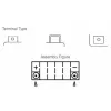 Batterie YUASA Sans entretien avec pack acide - YT14B-BS