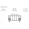 Batterie YUASA Sans entretien avec pack acide - YT9B-BS