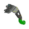 Support de plaque ACCESS DESIGN ''ras de roue'' - noir Kawasaki Z650RS