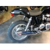 Support de plaque ACCESS DESIGN passage de roue noir Triumph Bonneville 900