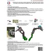 Support de plaque ACCESS DESIGN ''ras de roue'' noir Kawasaki Z800