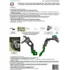Support de plaque ACCESS DESIGN ''ras de roue'' noir Kawasaki Z800